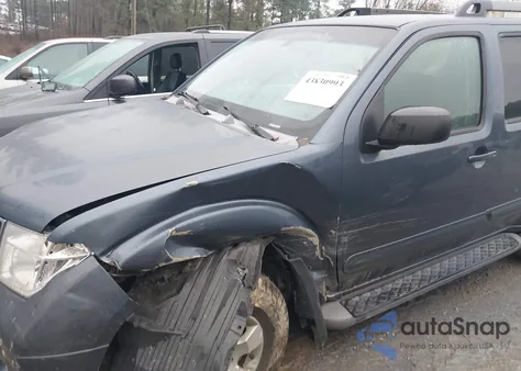 2006 Nissan Pathfinder S из США, поврежденный, VIN 5N1AR18U66C680240